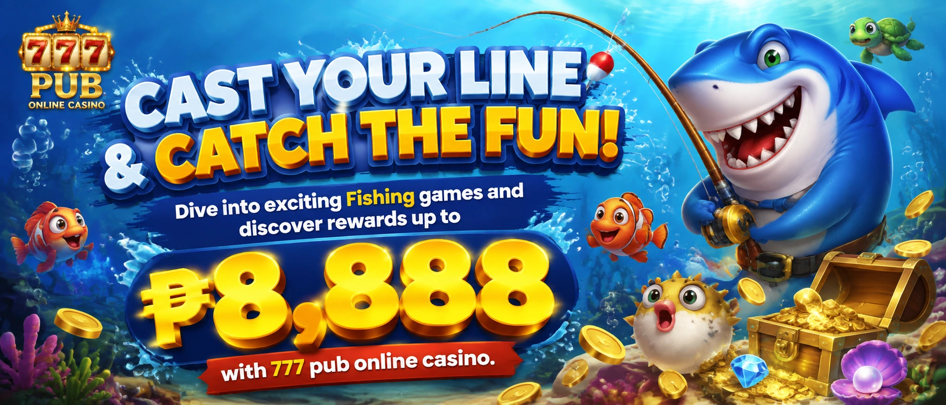 Fishing Games lobby preview for pub777 Philippines