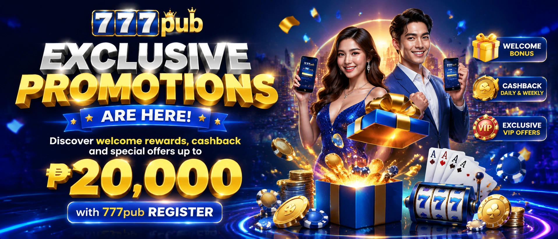 pub777 promotion banner